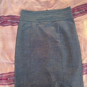 Classic Gray Women's Pencil Skirt